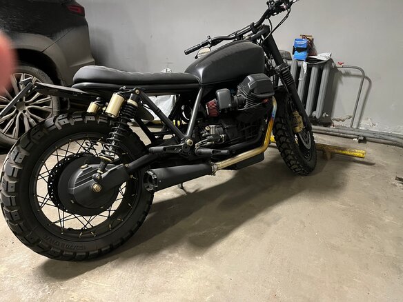 2003 Moto Guzzi V 7, чёрный, 450000 рублей - вид 3