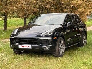 2015 Porsche Cayenne II Рестайлинг (958), синий, 2818771 рублей, вид 2