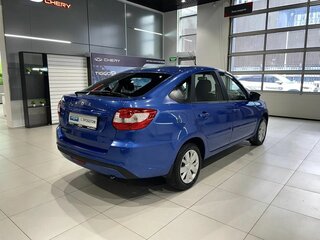 2020 Lada (ВАЗ) Granta I Рестайлинг, синий, 715000 рублей, вид 4