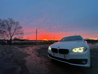 2014 BMW 5 серии 520i VI (F10/F11/F07) Рестайлинг, белый, 1800000 рублей, вид 4