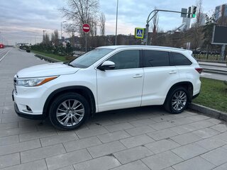 2014 Toyota Highlander III (XU50), белый, 3500000 рублей, вид 5