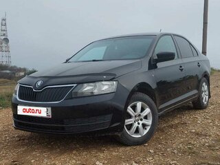 2014 Skoda Rapid I, чёрный, 800000 рублей, вид 1