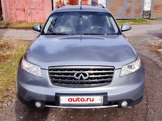 2007 Infiniti FX35 I (S50) Рестайлинг, серый, 650000 рублей, вид 1