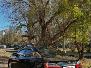 2016 Toyota Camry VII (XV50) Рестайлинг, чёрный, 1600000 рублей, вид 4