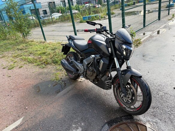 2017 Bajaj Dominar 400, чёрный, 310000 рублей - вид 7