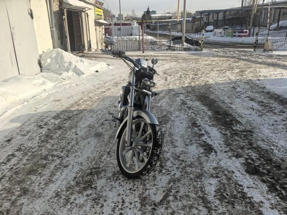 2010 Honda VT 1300CX Fury, серый - вид 1