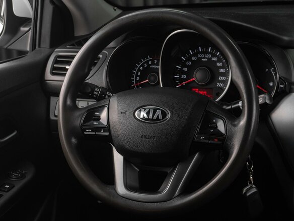 2014 Kia Rio 6-speed III, белый - вид 15