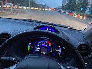 2009 Honda Insight II, чёрный, 850000 рублей, вид 3