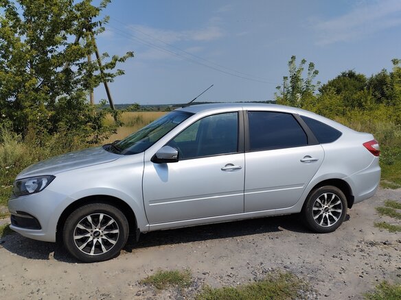 2023 Lada (ВАЗ) Granta I Рестайлинг, серебристый, 780000 рублей - вид 4