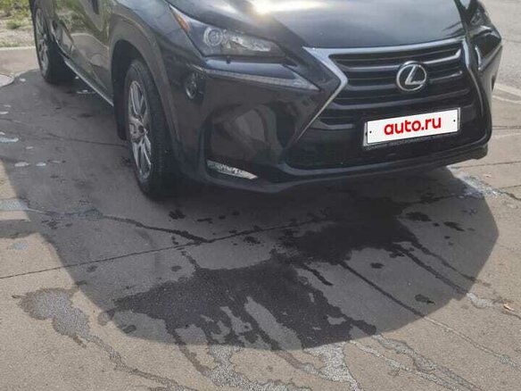 2015 Lexus NX 200t I, чёрный