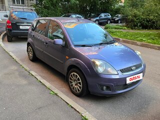 2008 Ford Fiesta Mk5, фиолетовый, 590000 рублей, вид 1