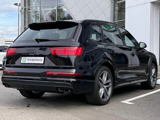2019 Audi Q7 II (4M), чёрный, 5170000 рублей, вид 4