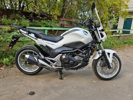 2016 Honda NC 750S, белый, 480000 рублей, вид 3