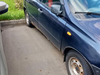 2007 Lada (ВАЗ) Kalina I, фиолетовый, 160000 рублей, вид 4
