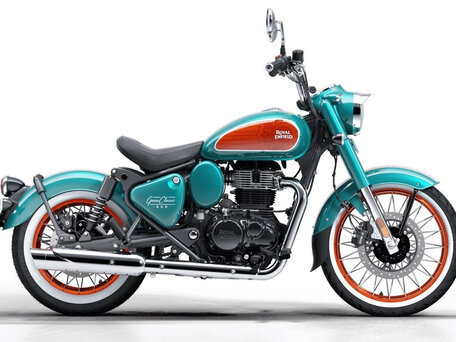 2026 Royal Enfield Goan Classic 350, голубой, 537000 рублей, вид 2