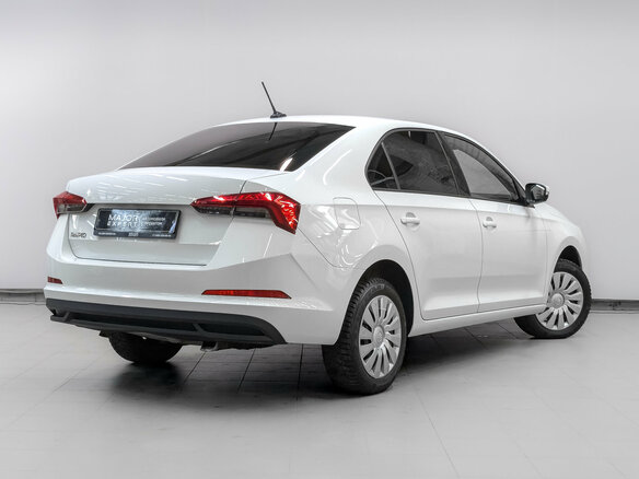 2021 Skoda Rapid II, белый - вид 4
