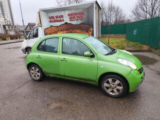 2003 Nissan Micra III (K12), зелёный, 240000 рублей, вид 1