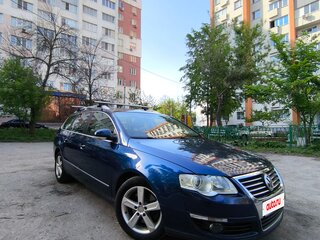 2008 Volkswagen Passat B6, синий, 700000 рублей, вид 2