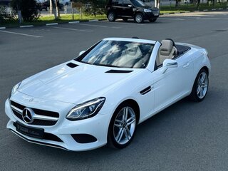 2017 Mercedes-Benz SLC 200 I (R172), белый, 5550000 рублей, вид 2