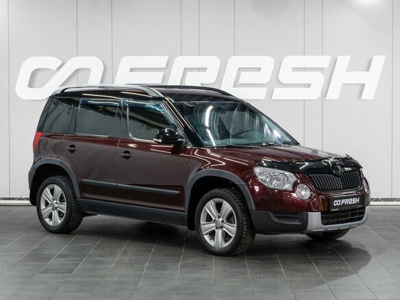 2011 Skoda Yeti I, красный