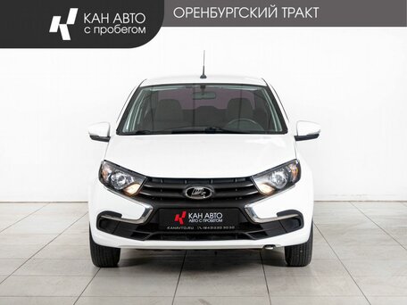 2019 Lada (ВАЗ) Granta I Рестайлинг, белый, 580000 рублей, вид 2
