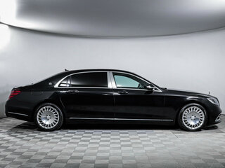 2018 Mercedes-Benz Maybach S-Класс 450 I (X222) Рестайлинг, чёрный, 5390550 рублей, вид 4