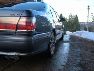 2001 Toyota Crown XI (S170), синий, 770000 рублей, вид 2
