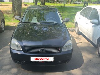 2009 Lada (ВАЗ) Priora I, чёрный, 210000 рублей, вид 1