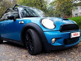 2010 Mini Hatch Cooper S II (R56) Рестайлинг, синий, 855000 рублей, вид 3