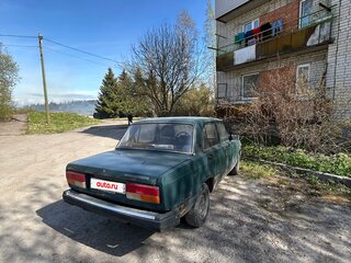 2006 Lada (ВАЗ) 2107, зелёный, 90000 рублей, вид 2