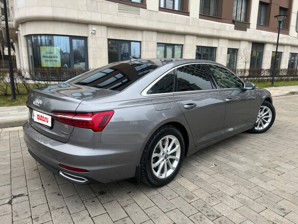 2021 Audi A6 45 TFSI V (C8), серый, 4300000 рублей - вид 7