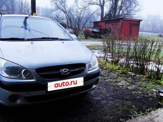 2008 Hyundai Getz I Рестайлинг, серебристый, 350000 рублей, вид 1