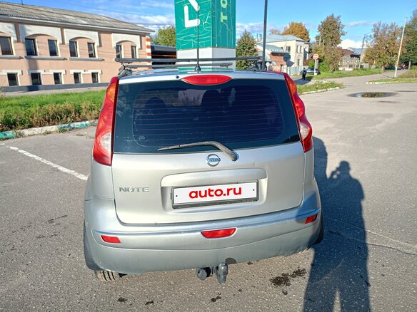2007 Nissan Note I, серебристый, 500000 рублей - вид 6