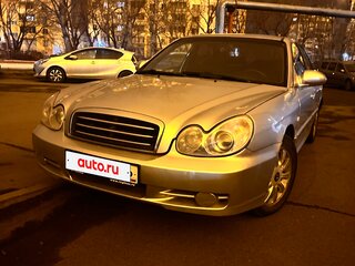 2008 Hyundai Sonata ТагАЗ IV (EF) Рестайлинг, серебристый, 470000 рублей, вид 2