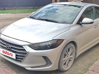 2017 Hyundai Elantra VI (AD), серый, 1250000 рублей, вид 5