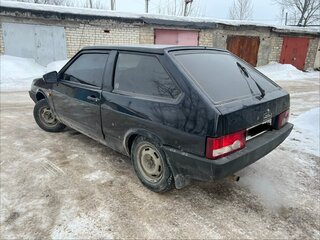 1997 Lada (ВАЗ) 2108, чёрный, 130000 рублей, вид 4