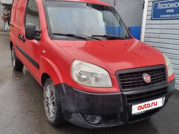 2008 Fiat Doblo I Рестайлинг, красный, 500000 рублей - вид 1