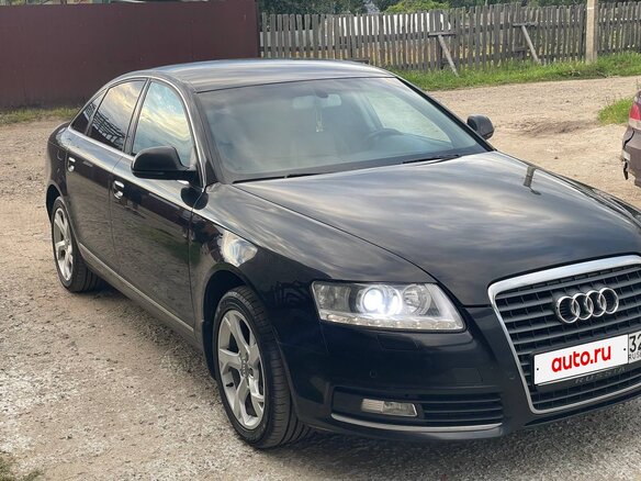 2009 Audi A6 III (C6) Рестайлинг, чёрный, 999000 рублей