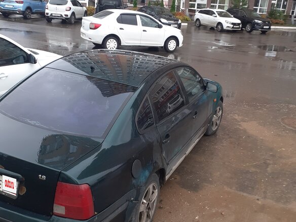 1997 Volkswagen Passat B5, зелёный, 80000 рублей - вид 2