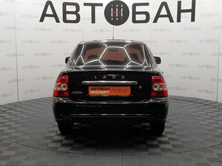 2016 Lada (ВАЗ) Priora I Рестайлинг, чёрный, 459000 рублей, вид 5