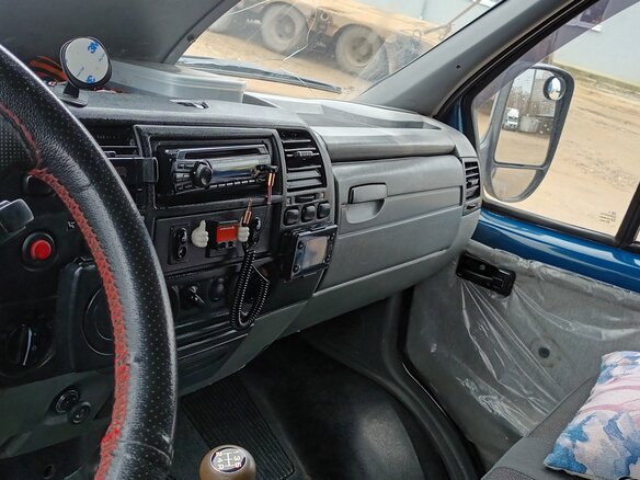 2004 ГАЗ ГАЗель (3302), синий, 610000 рублей - вид 17