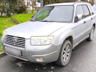 2006 Subaru Forester II Рестайлинг, серебристый, 750000 рублей, вид 2