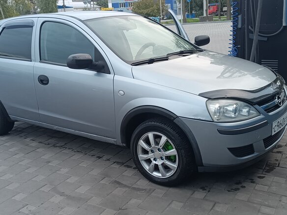 2004 Opel Corsa C Рестайлинг, серый