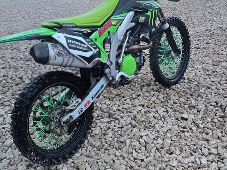 2017 Kawasaki KX 450, зелёный, 525300 рублей, вид 1