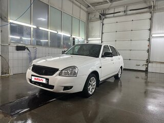 2012 Lada (ВАЗ) Priora I, белый, 380000 рублей, вид 1