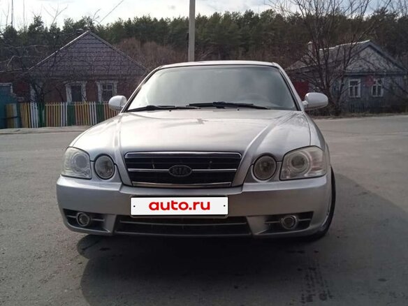 2005 Kia Magentis I Рестайлинг, серебристый, 600000 рублей - вид 1