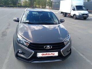 2019 Lada (ВАЗ) Vesta SW I, серый, 950000 рублей, вид 3