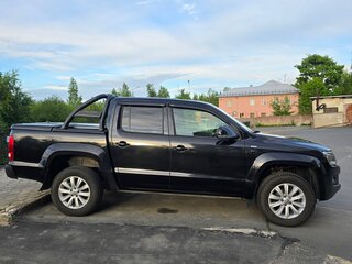 2013 Volkswagen Amarok Double Cab full-time I, чёрный, 1900000 рублей, вид 4