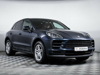 2019 Porsche Macan I Рестайлинг, синий, 4699000 рублей, вид 3