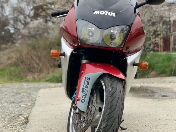 1998 Yamaha YZF1000R Thunderace, серебристый, 330000 рублей - вид 9